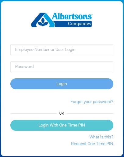 payroll albertsons|albertson log into my account.